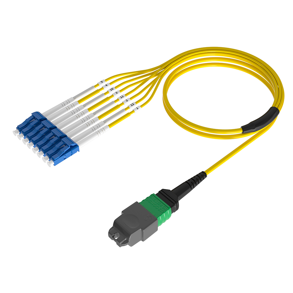 MSL单模MTP-LC8C光纤跳线G657A1