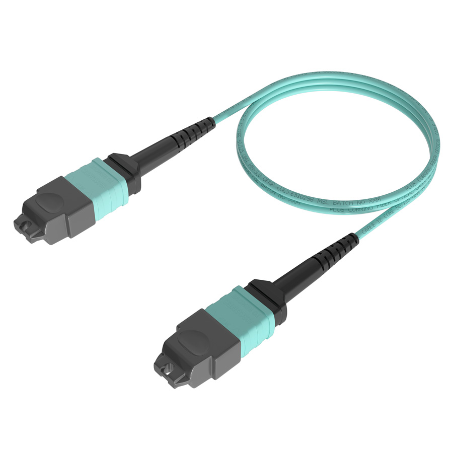 工程电信级OM4多模MTP-MTP光纤跳线8芯/12芯/24芯